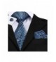 Barry Wang Navy Silk Thin Handkerchief