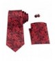 Barry Wang Necktie Paisley Handkerchief Wedding