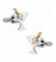 Cuff Daddy Martini Cufflinks Olive Presentation