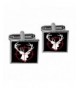 Deer Buck Hunting Square Cufflink